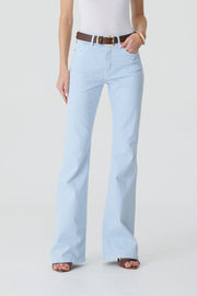 CALÇA LARISSA FEMININA BOOTCUT SARJA AZUL CLARO