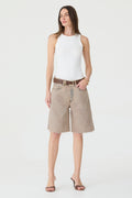 JORTS HELENA FEMININO BARRA A FIO ANIMAL PRINT