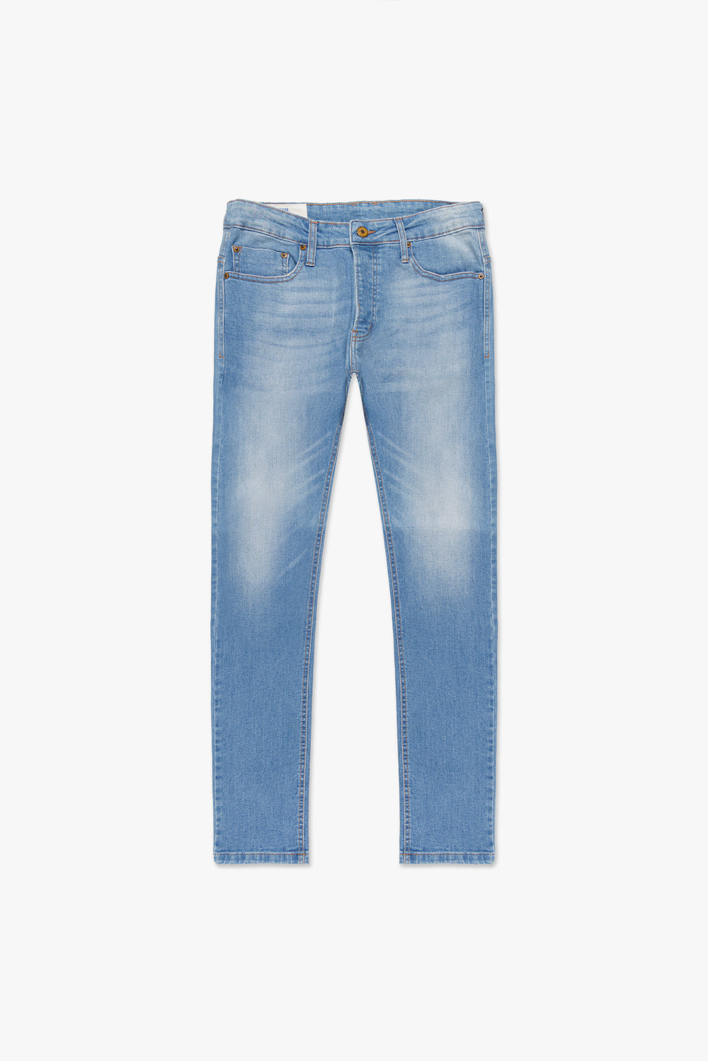 CALÇA THEO MASCULINA SLIM JEANS MÉDIO
