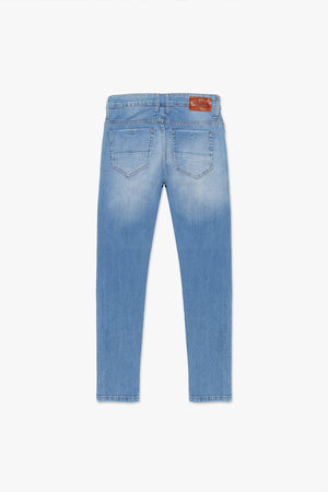 CALÇA THEO MASCULINA SLIM JEANS MÉDIO