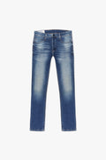 CALÇA THEO MASCULINA SLIM JEANS MÉDIO ESCURO