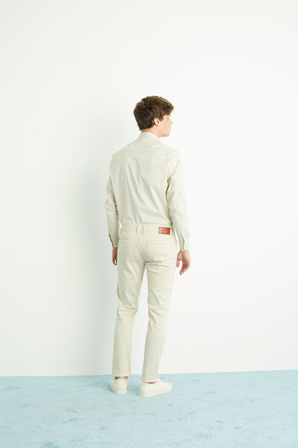 CAMISA MASCULINA BRANCO GELO