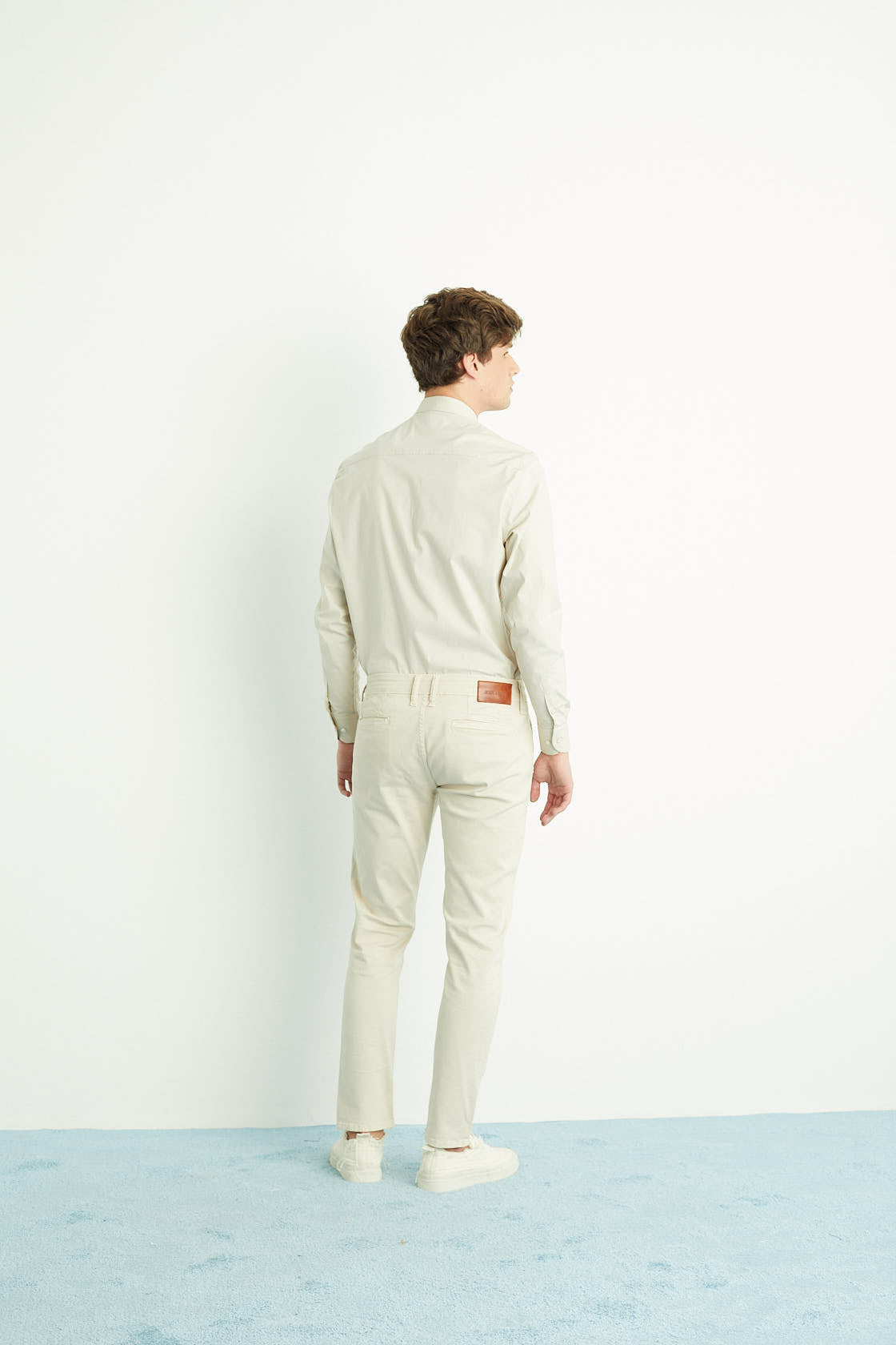 CAMISA MASCULINA BRANCO GELO