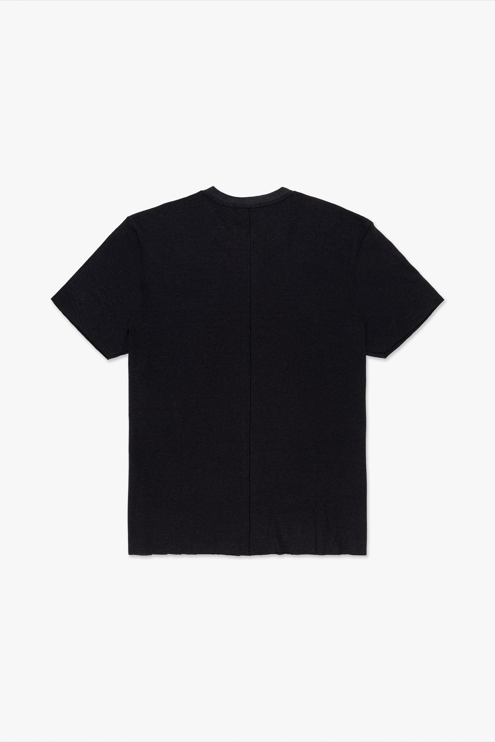 CAMISETA DETALHE COSTAS MASC - PRETO