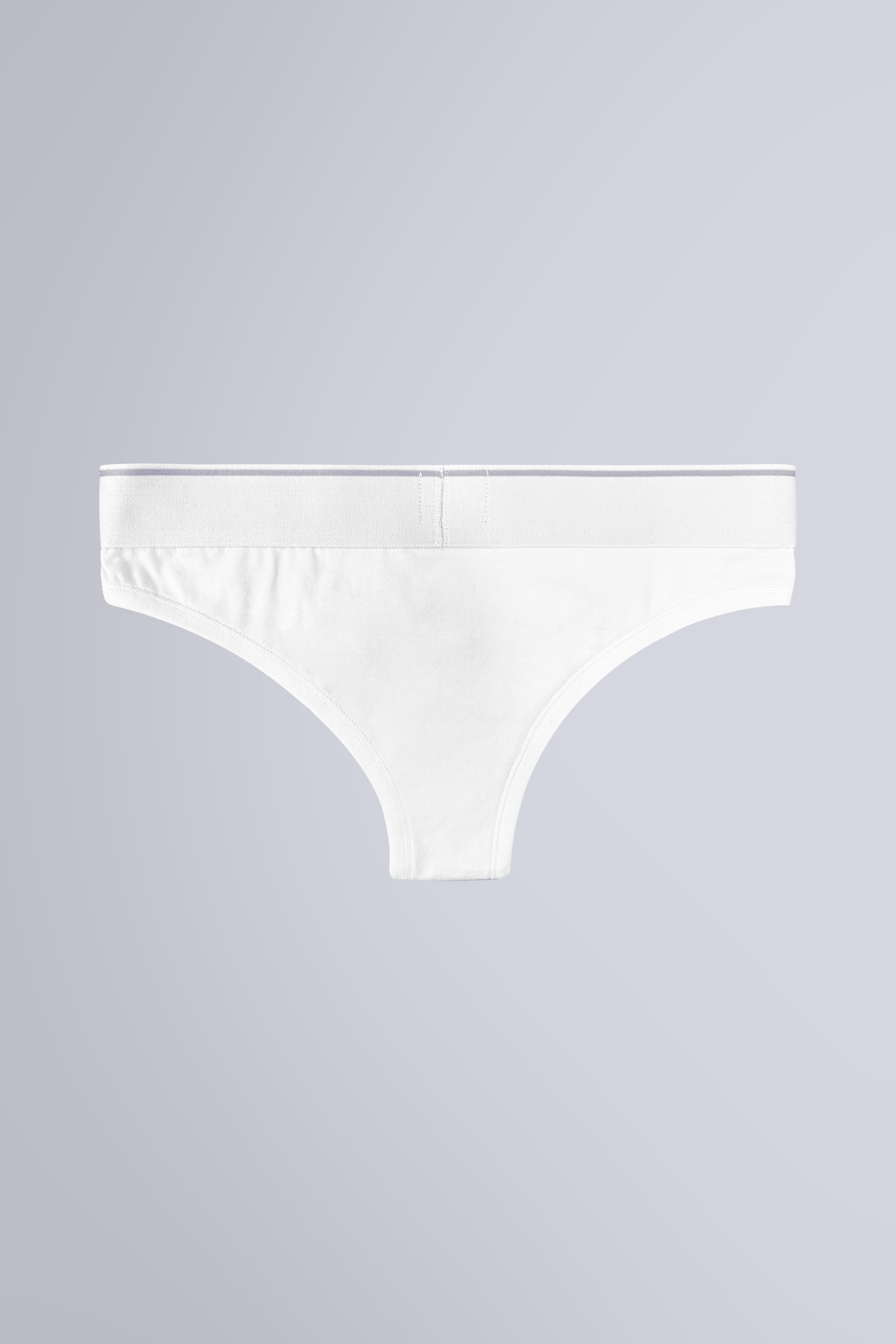 CALCINHA TANGA DESERT & DENIM - BRANCO