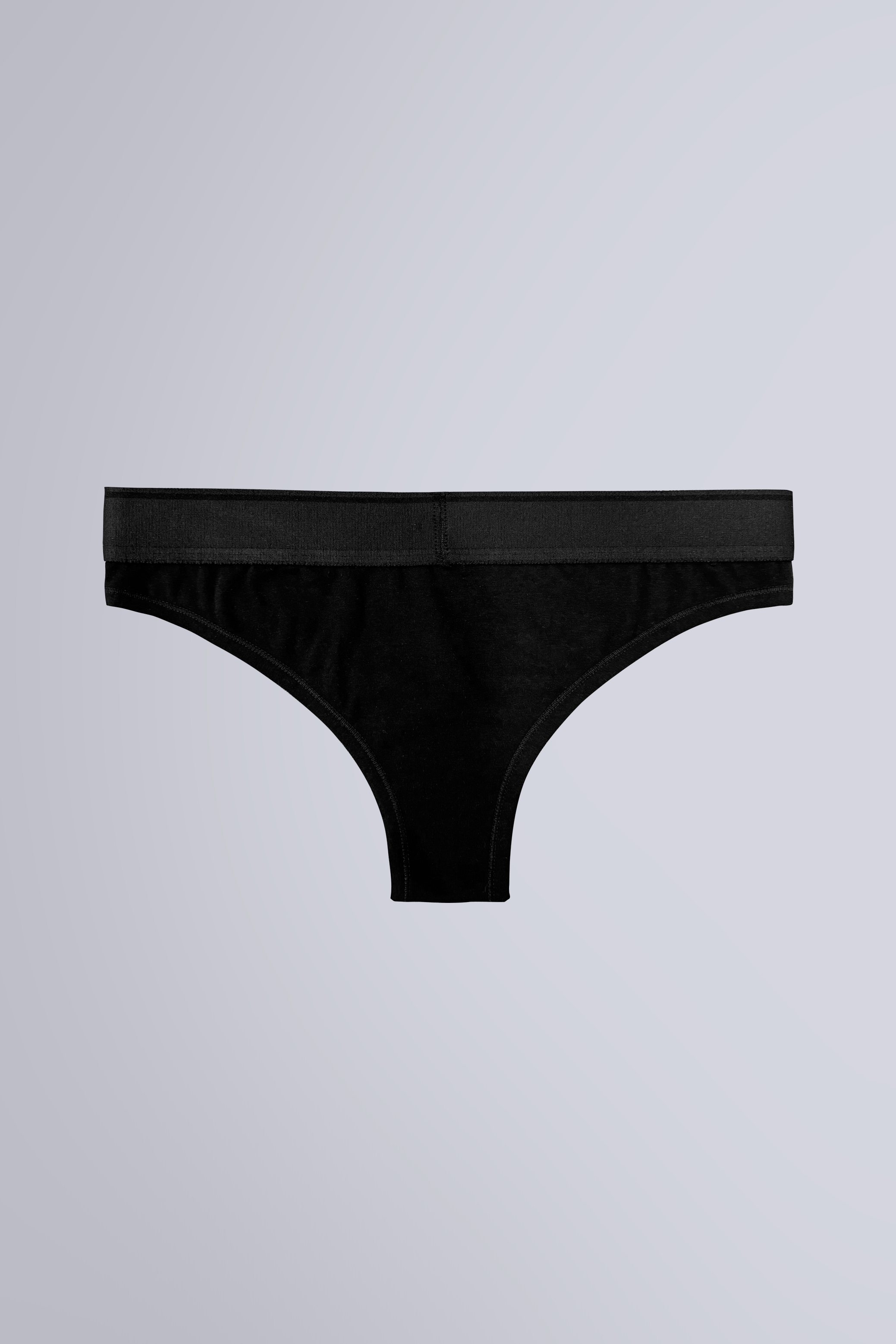 CALCINHA TANGA DESERT & DENIM - PRETO