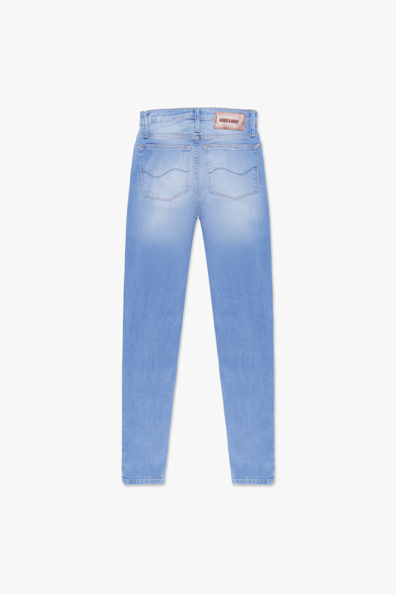 CALÇA SKINNY DENIM BLUE - JEANS MÉDIO