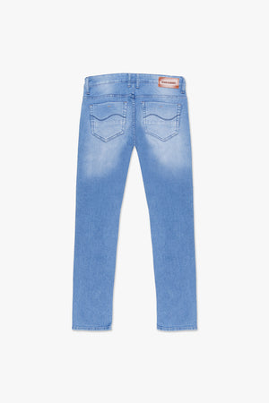 CALÇA THEO MASCULINA SLIM JEANS MÉDIO