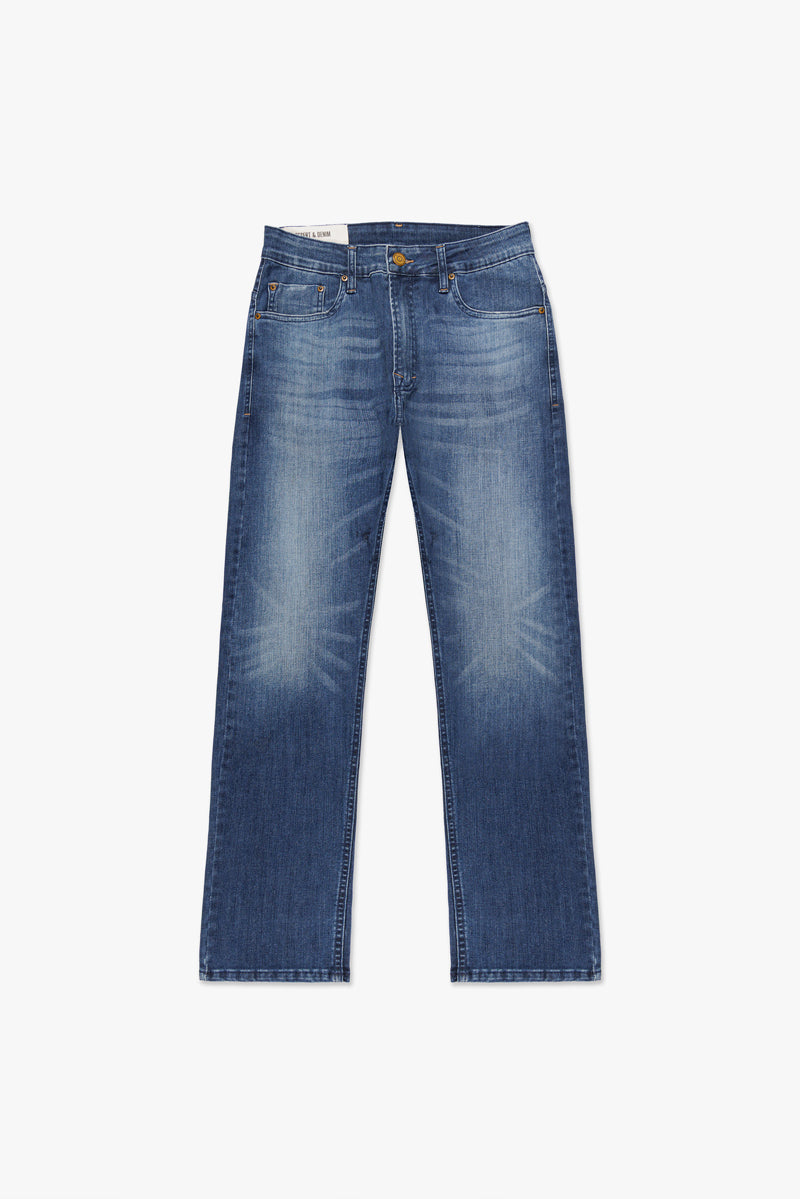 CALÇA SLIM JEANS ESCURO MASC