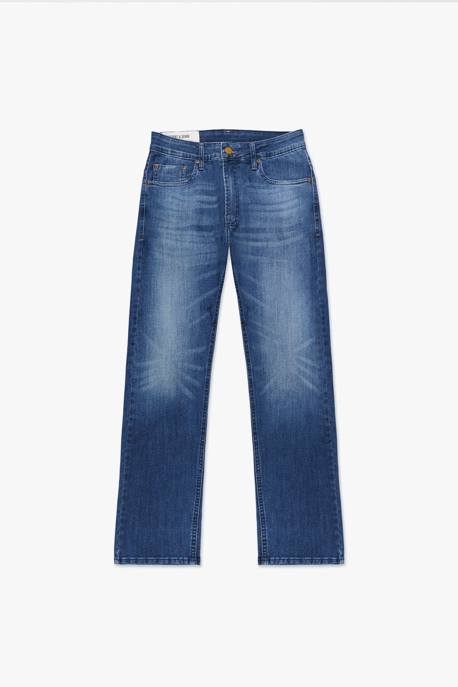 CALÇA THEO MASCULINA SLIM JEANS ESCURO