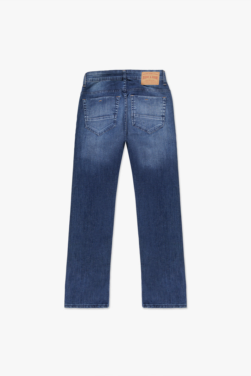 CALÇA SLIM JEANS ESCURO MASC