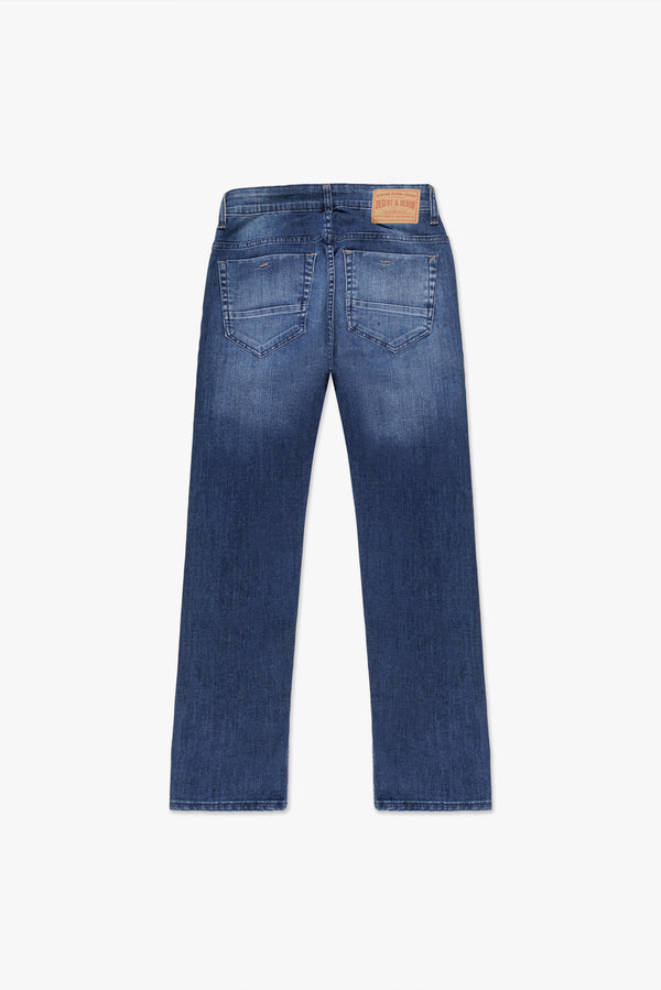 CALÇA SLIM JEANS ESCURO MASC