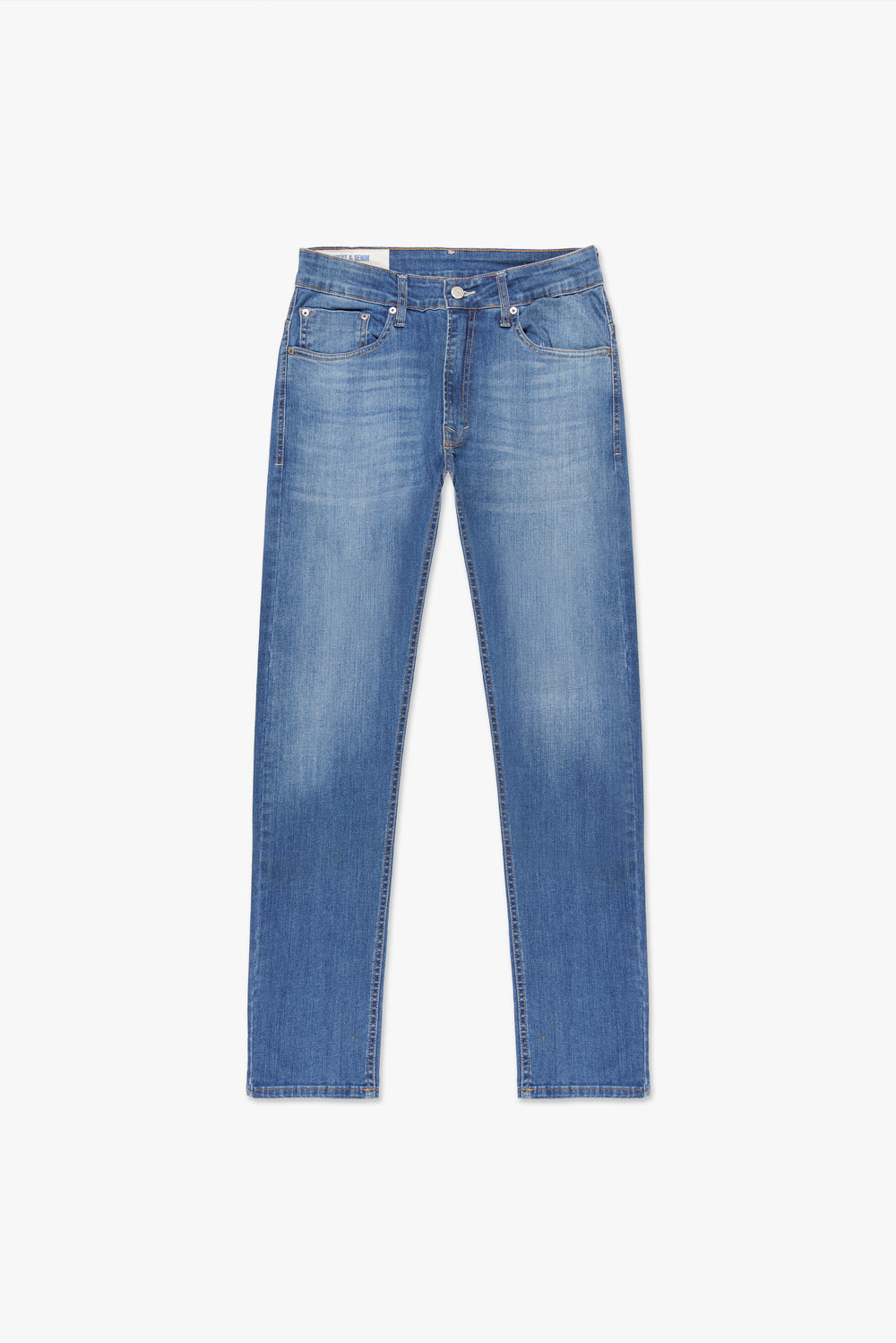 CALÇA THEO MASCULINA SLIM JEANS MÉDIO