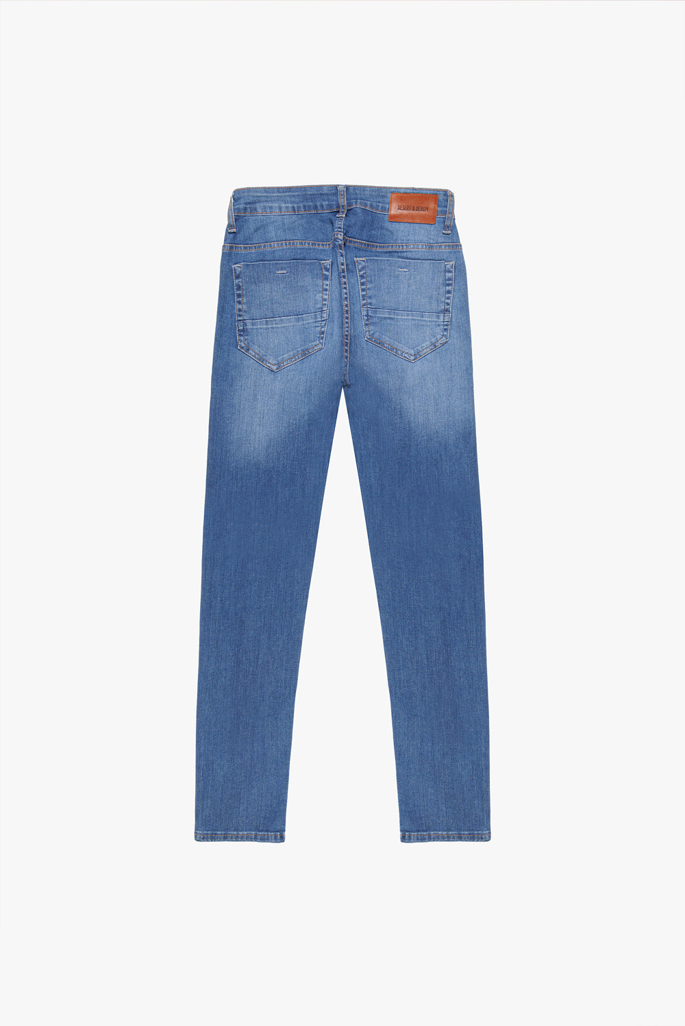CALÇA THEO MASCULINA SLIM JEANS MÉDIO