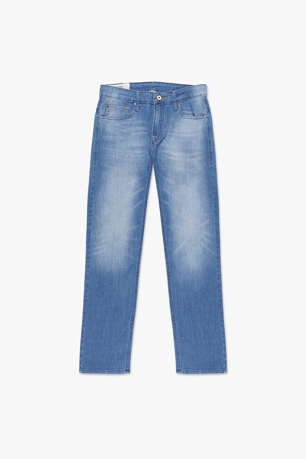CALÇA THEO MASCULINA SLIM JEANS MÉDIO ESCURO