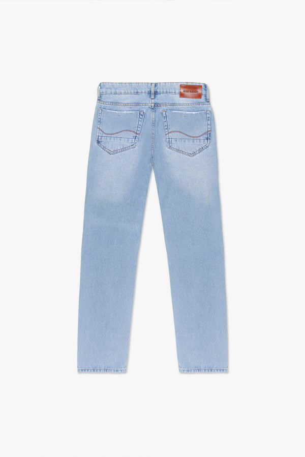 CALÇA STRAIGHT JEANS CLARO
