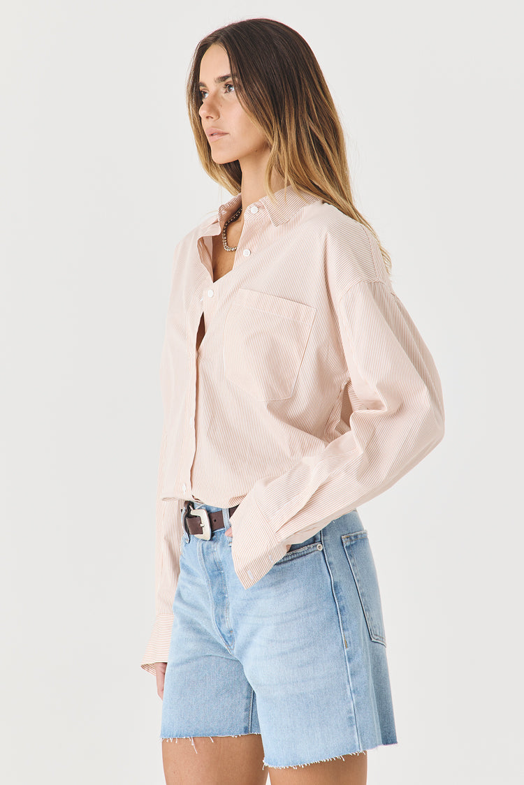 BERMUDA VALERIE FEMININA JEANS MÉDIO