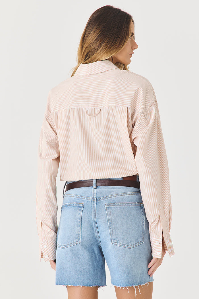 BERMUDA VALERIE FEMININA JEANS MÉDIO