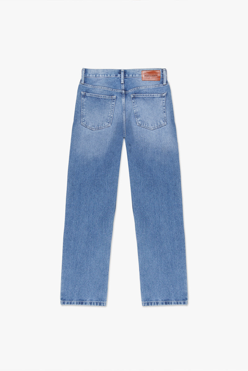 CALÇA STRAIGHT JEANS MÉDIO