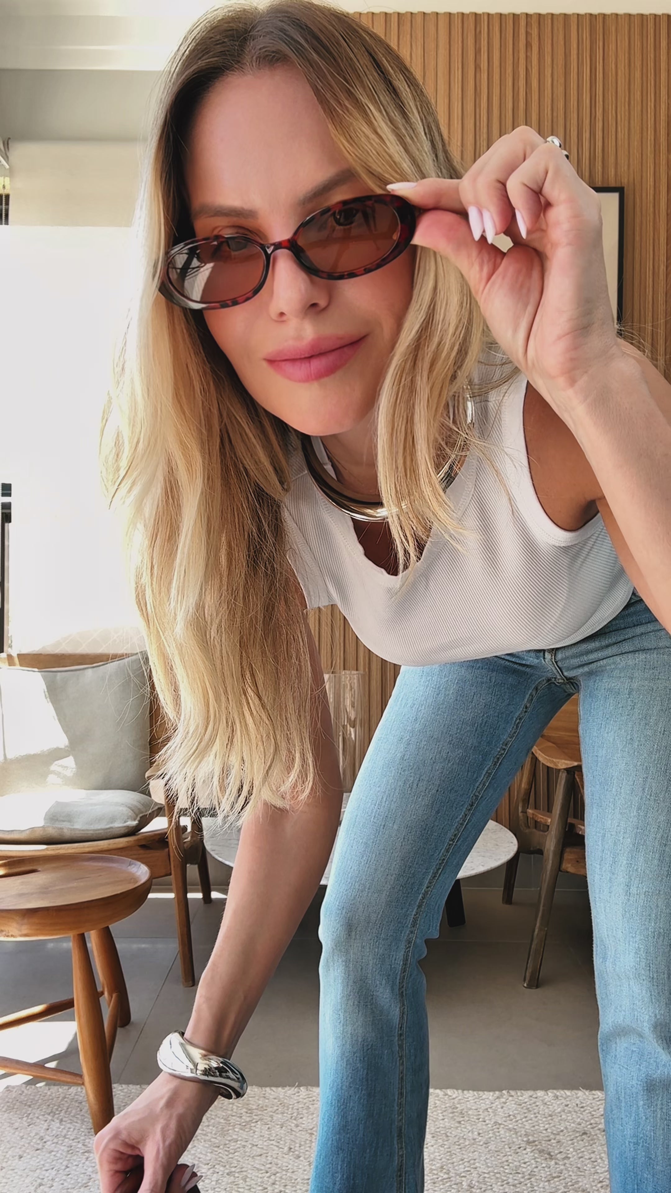 CALÇA LARISSA FEMININA BOOTCUT JEANS MÉDIO